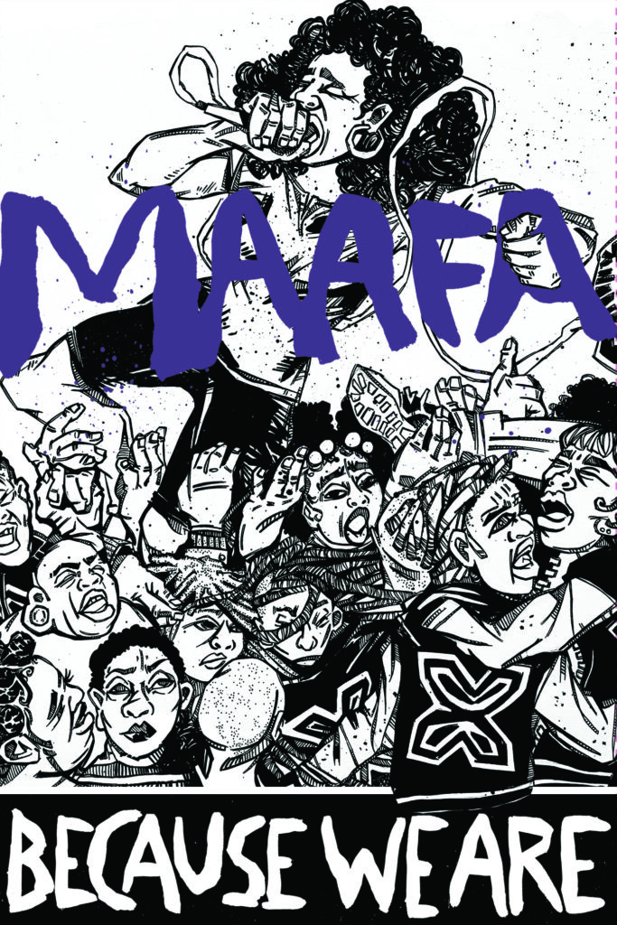 MAAFA ‘Because We Are’ long zine cover