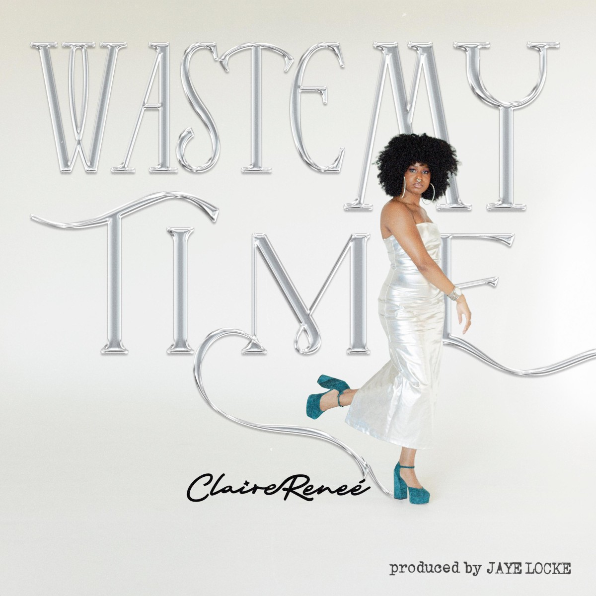 Claire Reneé “Waste My Time” single artwork