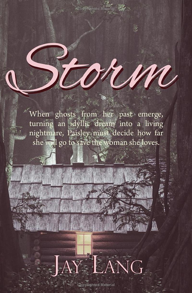 Jay Lang “Storm” book cover, image by Michelle Lee