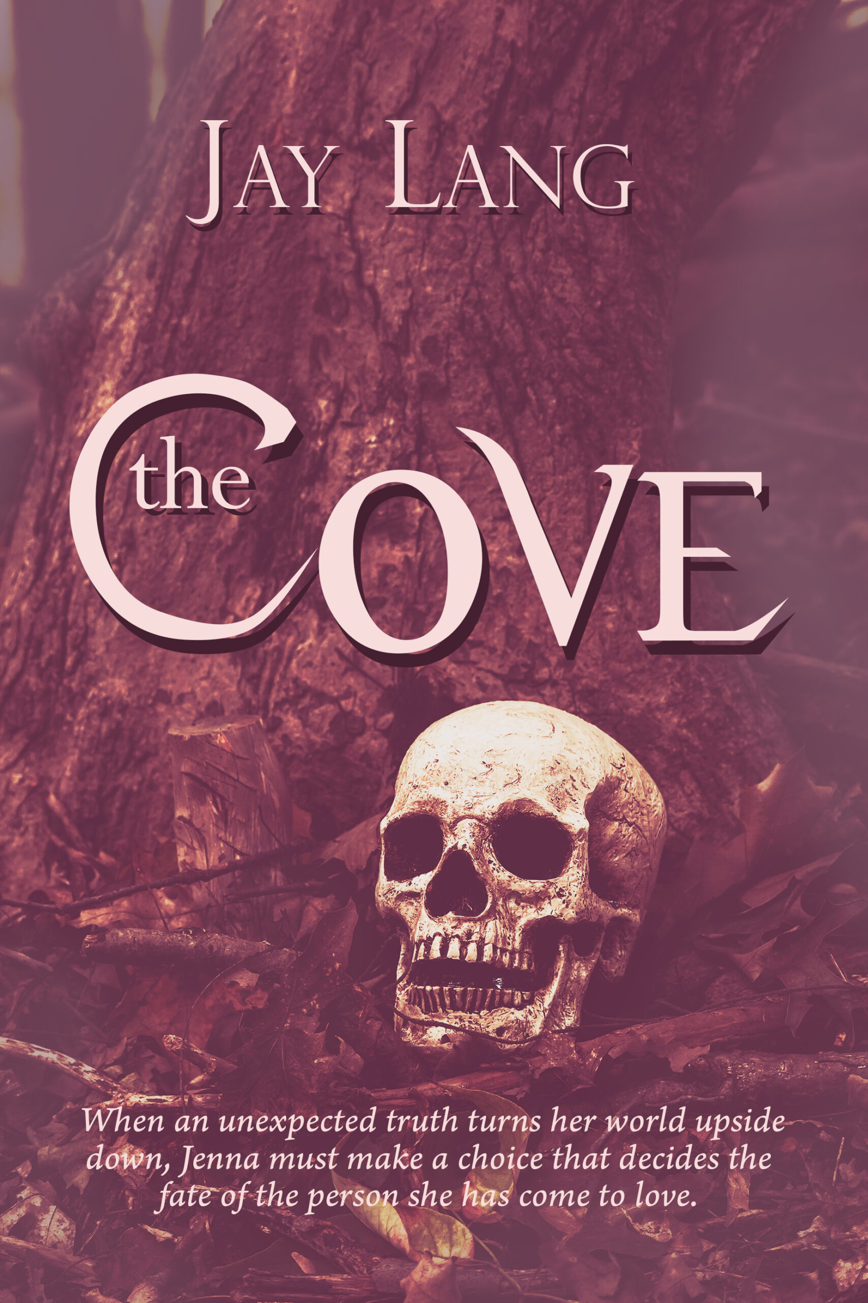 Jay Lang “The Cove” book cover, image by Michelle Lee