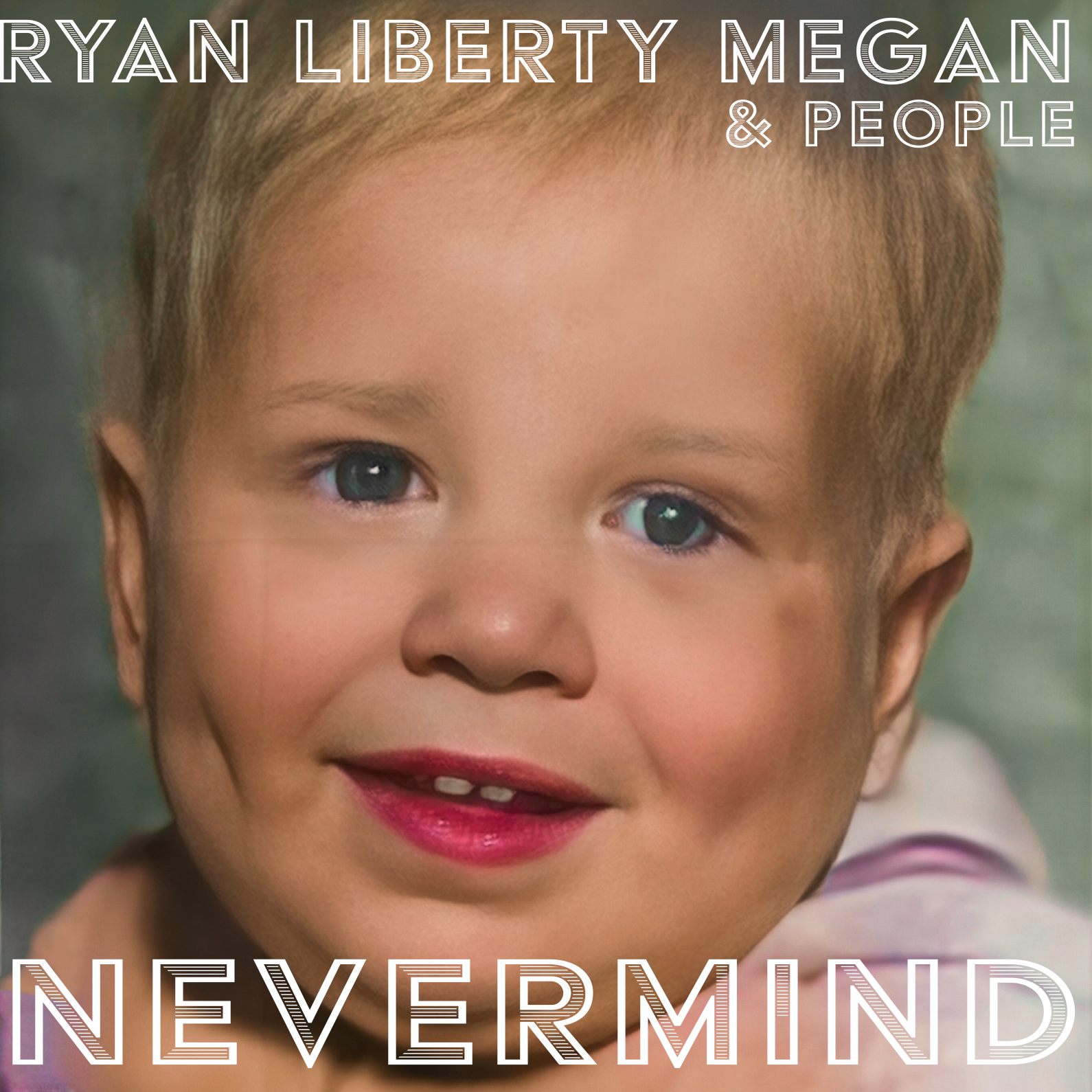 Ryan Liberty Megan “Nevermind” single artwork