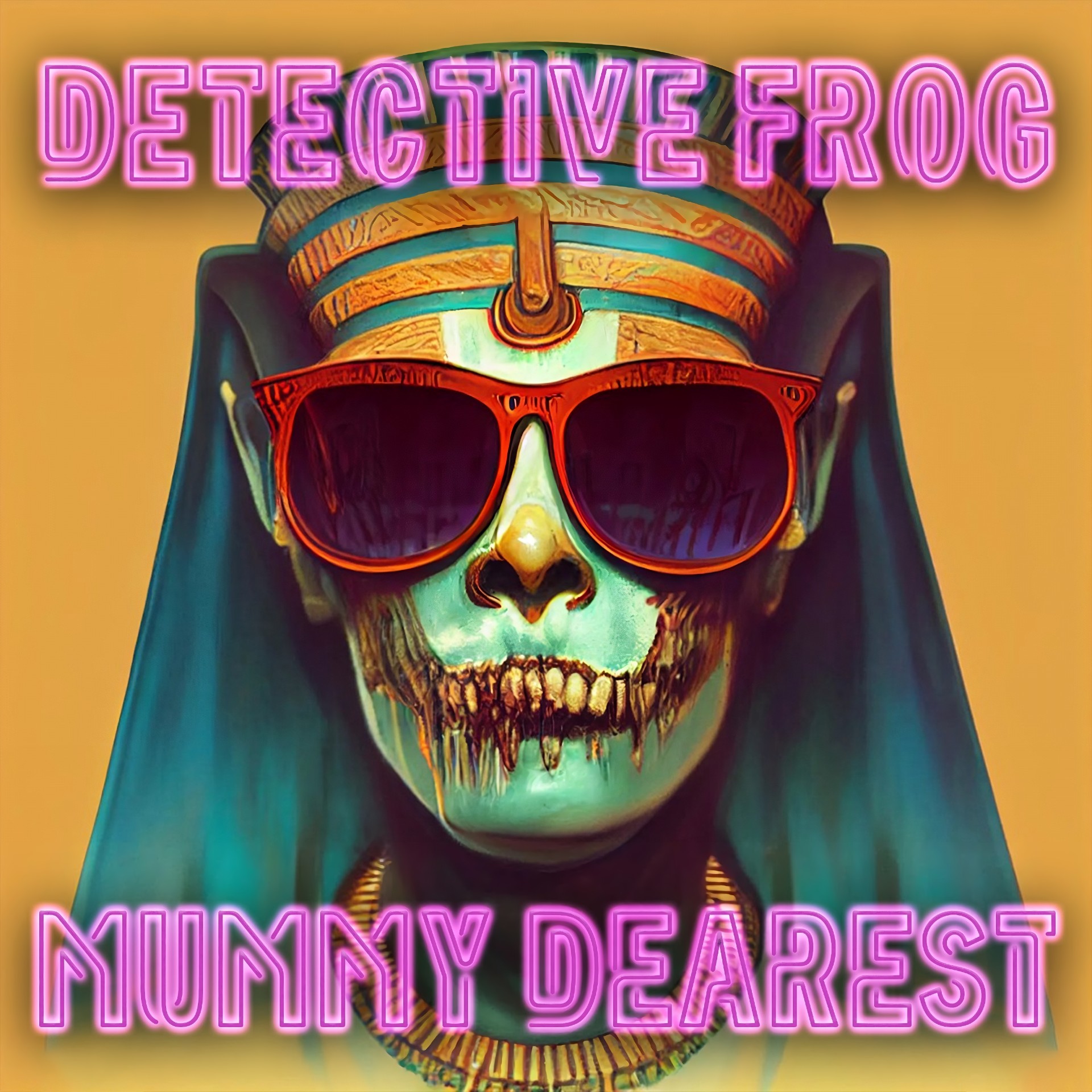 Detective Frog "Mummy Dearest" single artwork