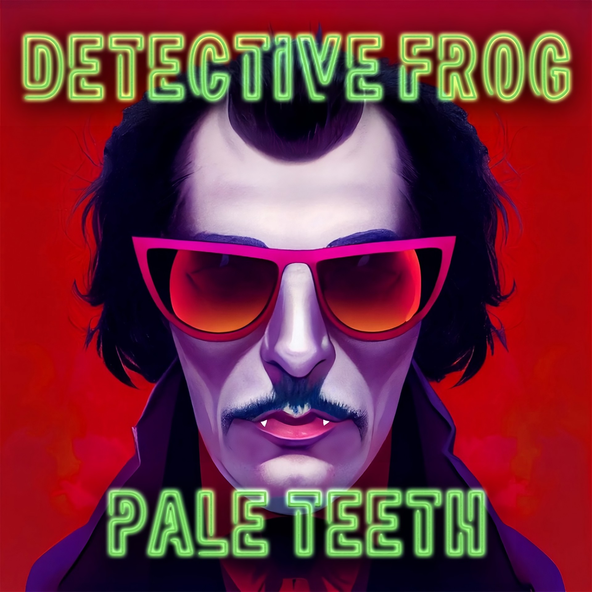 Detective Frog "Pale Teeth" single artwork