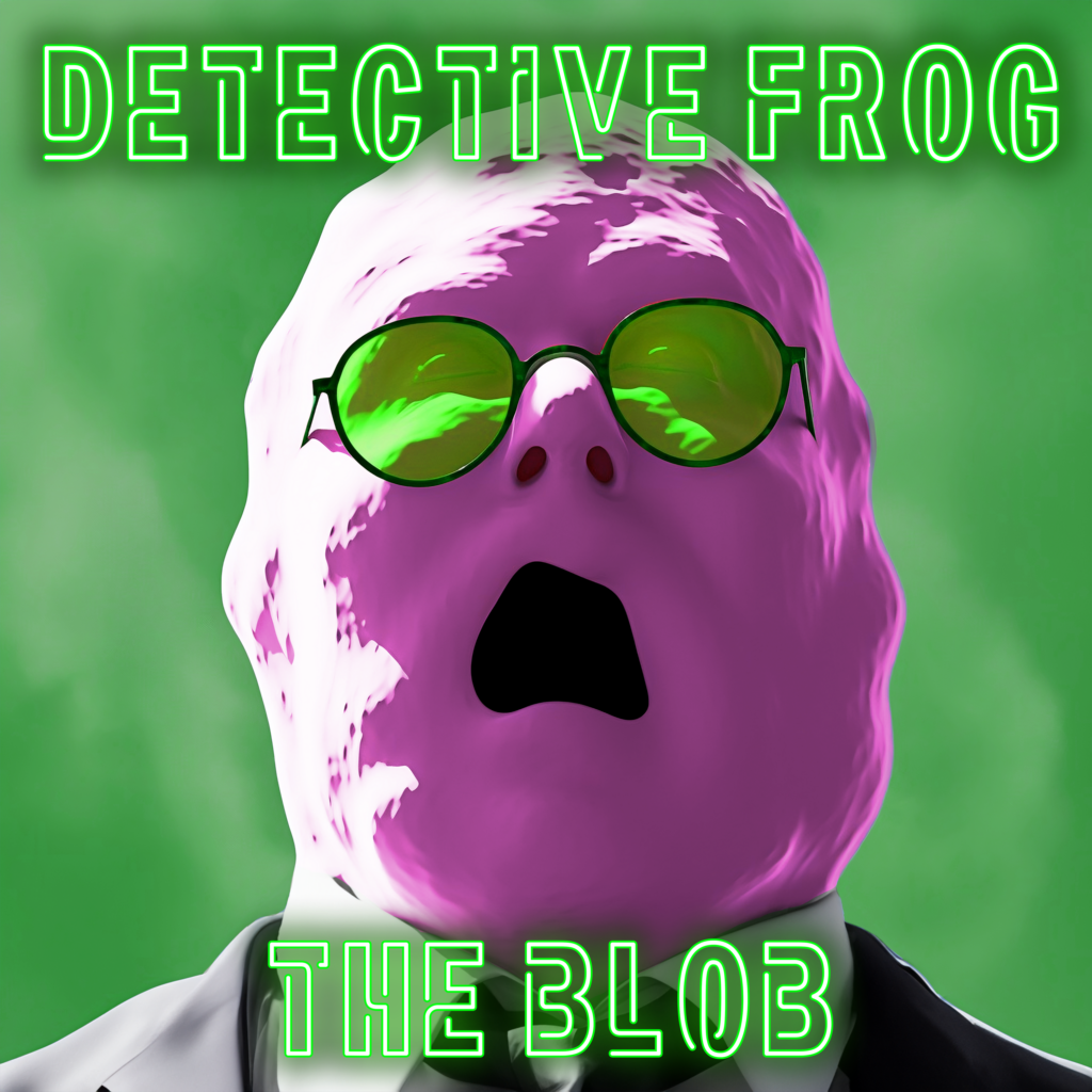Detective Frog “The Blob” single artwork