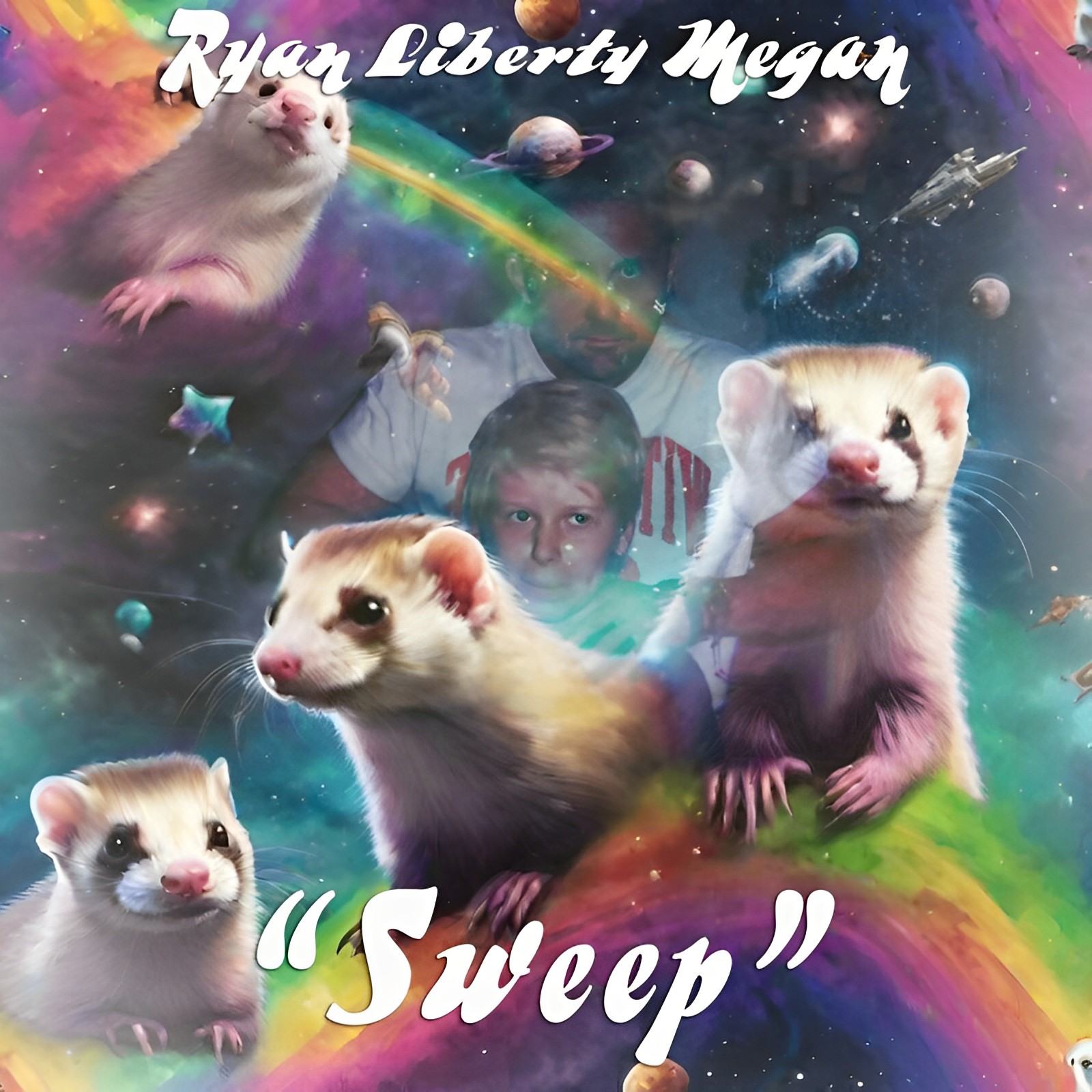 Ryan Liberty Megan "Sweep" single artwork