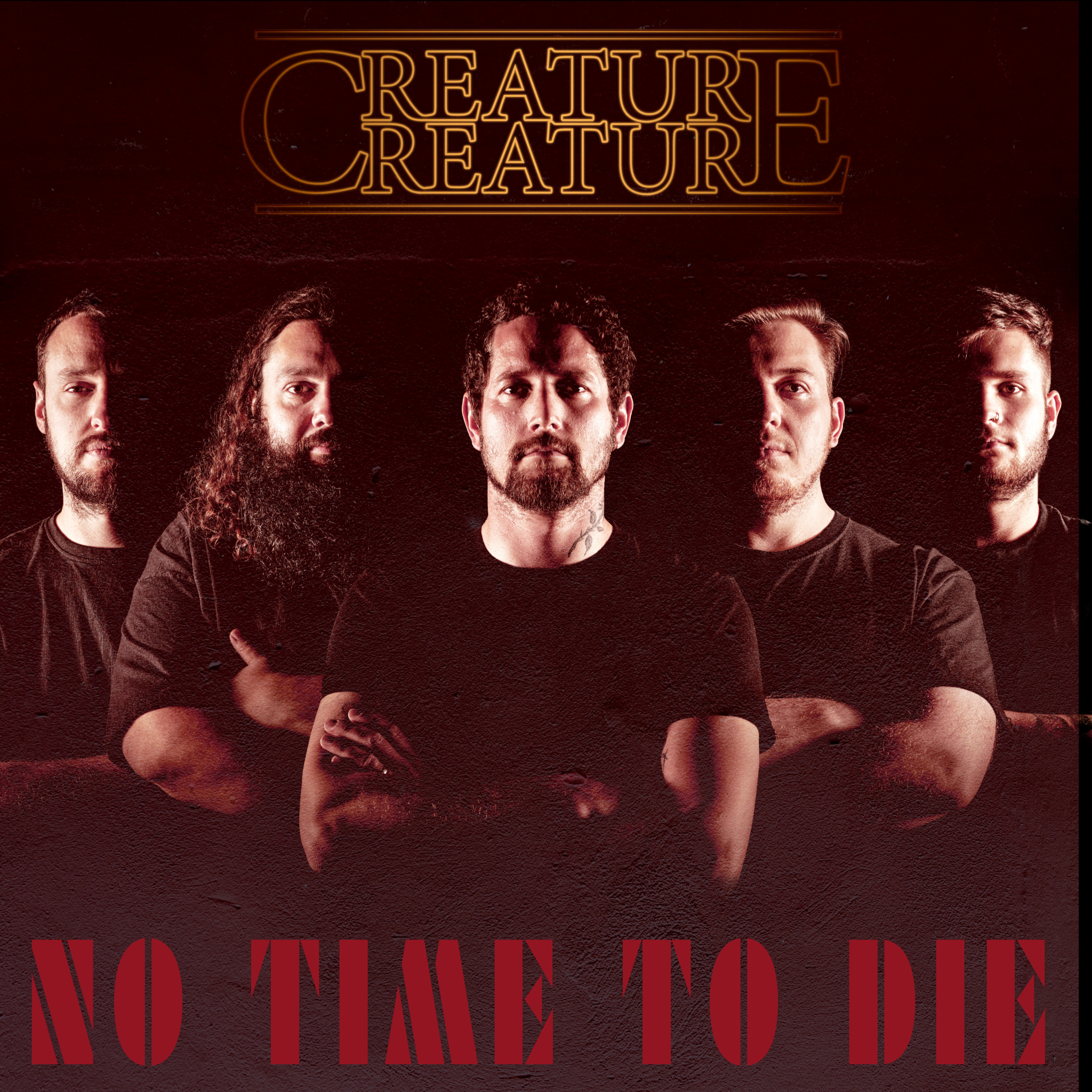 Creature Creature "No Time To Die" single artwork