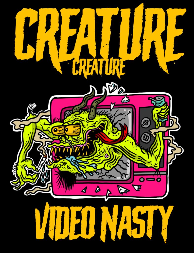 Creature Creature "Video Nasty" single artwork