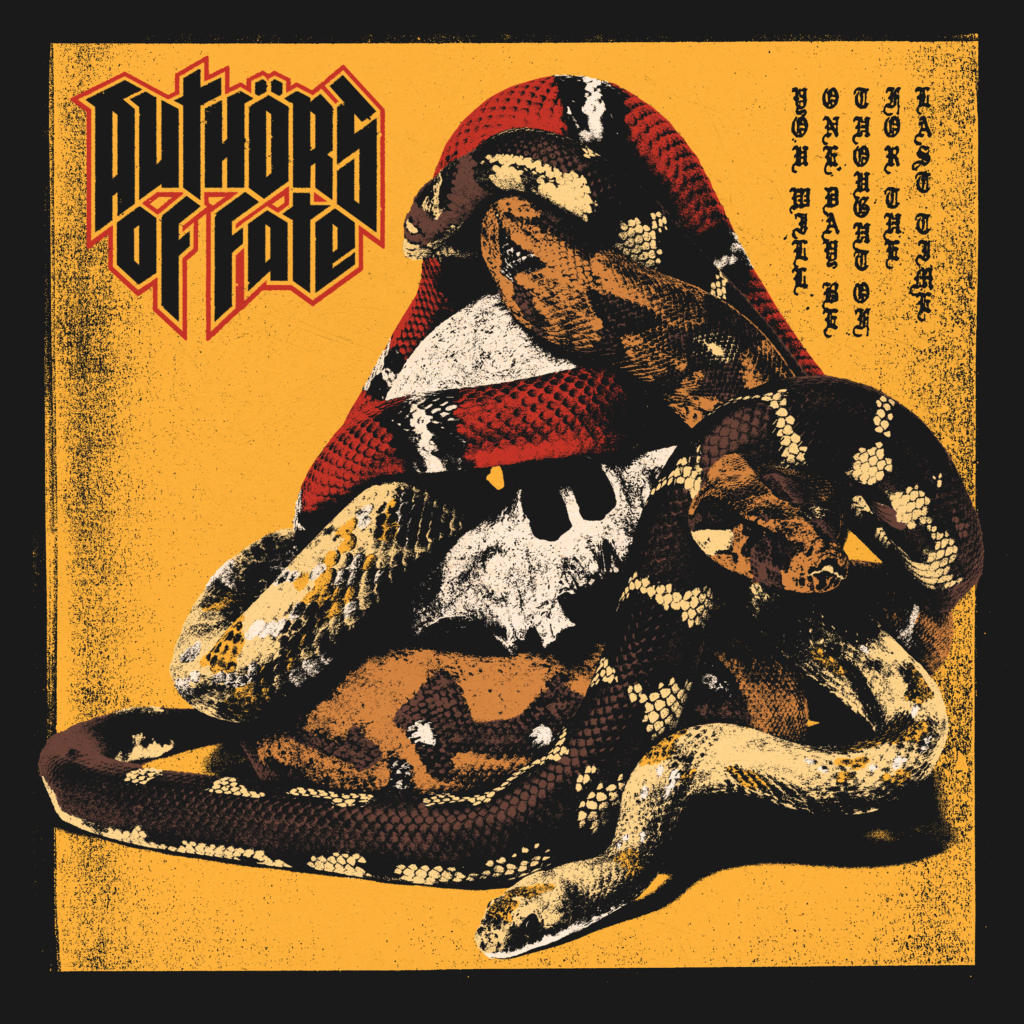 Authors Of Fate "You Will One Day Be Thought Of For The Last Time" album artwork